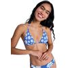 Roxy Top Due Pezzi PT Essentials Tiki Tri Donna Blu
