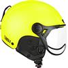 CGM Casco Bici, sci, E-bike, 801A EBI MONO, Giallo fluo opaco, XXXS (49-50cm)
