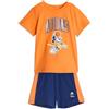 adidas Mixte bébé DISNEY MICKEY MOUSE T-SHIRT SET, Pure Orange/off white, 2-3 Years