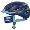ABUS Urban-I 3.0 city helmet - casco da bici con luce posteriore, visiera e chiusura magnetica - per uomini e donne