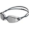 Speedo Unisex Adulto Aquapulse Pro Mirror Occhialini, Oxid Grigio/Argento/Chrome, Taglia Unica