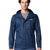 Columbia Pouring Adventure 3 Jacket, Giacca antipioggia impermeabile Uomo, Collegiate Navy, M