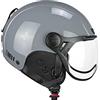 CGM Casco Bici, sci, E-bike, 801A EBI MONO, Grigio, XS (53-54cm)