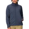 Marmot Donna Wm's Leconte Fleece Jacket, Calda giacca in pile, giacca con zip integrale, scaldacorpo traspirante e resistente al vento, impacchettabile, ottimo per escursioni e sci, Thunderhead, S