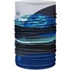 Buff ThermoNet Sciarpa Multifunzionale Scaldacollo Uomo Donna Adulti, Caldo, Confortevole, Materiali Riciclati, Leggero, Traspirante, Isolamento Termico, Neve, Taglia Unica, Blu