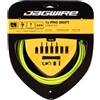 Jagwire Pro, Kit Guaina E Cavo Cambio/Deragliatore, Verde (Organic Green), Taglia Unica