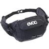EVOC HIP PACK 3 Marsupio, borsa da cintura (comoda borsa da cintura con scomparto per sacca idrica, AIR FLOW CONTACT SYSTEM, volume: 3 l), nero