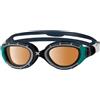 Zoggs Predator-Flex-Schwimmbrille, UV-Schutz, schnell verstellbare Schwimmbrillenriemen, beschlagfreie Schwimmbrille für Erwachsene, Goggles für Erwachsene, 3D-Flex-Ultra-Passform