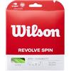 Wilson WRZ956900 Corda da Tennis Revolve Spin, 12.2 m, Unisex, Verde, 1.25 mm