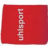 Uhlsport - Set di 3 Paia di Fascette Reggi Parastinchi, 6,5 Cm, Taglia Unica, Colore Rosso