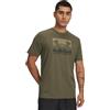 Under Armour UA ABC Camo Boxed Logo SS T-Shirt Uomo (Pacco da 1)