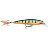 Rapala Esca con Ami N. 6/7, 0.9-1.5m di Profondità di Nuoto, 8cm Dimensioni, Pesce Persico Leggendario