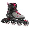 Rollerblade MACROBLADE 90 W, Pattini in linea Donna, grigio neutro/ rosa paradiso, EU: 42 (UK: 8 / US: 10)