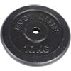 Bodyline Disco in ghisa 10 kg per allenamento con bilanciere, manubrio e sollevamento pesi - diametro 25 mm - per palestra, fitness, allenamento a casa