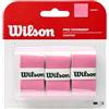 Wilson Grip WRZ4014PK Impugnatura Pro Overgrip, Unisex, Rosa, 3 Unità