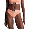 Calvin Klein Slip Taglio Bikini Donna Modern Bikini Elasticizzato, Arancione (Snapdragon), XS
