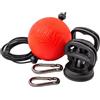 Everlast Powerlock Double End Reflex Ball, Sacchetto Reflex Medio, Altezza e Tensione Regolabile, Installazione Facile, Borsa per Riporre - Everlast