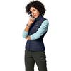 Jack Wolfskin Gilet JWP da donna antivento StormLock - Blu notte - XS