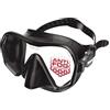 SEAC Pura - Maschera Subacquea Antiappannamento Monolente Frameless in Silicone | Maschera per Immersioni e Snorkeling Antifog Low Volume con Fibbia 3D