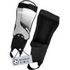 HUDORA Shin Guards with Ankle Protection - Comfortable Shin protectors with Foam Padding - Football Shin pads with Ankle Protectors in Size