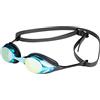 ARENA Cobra Original Swipe Mirror Occhialini Nuoto da Gara Unisex Adulto, Occhialini Piscina con Lenti a Specchio, Anti-Appannamento Protezione UV, 4 Ponti Nasali Intercambiabili