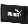 Puma Phase Wallet, Portafoglio Unisex Adulto, Poliestere, A prova di schiacciamento, Nero, Taglia Unica