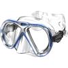 SEAC Iena, Maschera Snorkeling in Silicone, Doppia Lente in Vetro Temperato 3 mm, Regolazione Rapida