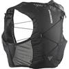 Salomon Active Skin 4 No Flasks Gilet Unisex da Corsa, Facilità di Idratazione Trail Running Escursionismo MTB, Fit preciso, Tasche e scomparti ottimizzati