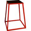 J/FIT J-Fit Plyometric Jump scatole - Singles all' Altezza di 30,5 cm 45,7 cm 61 cm e Set Fino a 76,2 cm, 24 Height - Red/Black