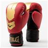 Everlast Guantoni da Boxe Bambini Everlast Prospect 2 8oz (Età 8-12) Rosso/Oro, per sacco e colpitore, fodera interna morbida, chiusura a strappo e palmi ventilati - Originale Everlast