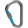 Kong. HMS Classic Screw Sleeve. Moschettone in Alluminio con Ghiera a Vite. Sistema Keylock. Certificato EN 12275 ed EN 362. Arrampicata e Lavoro in Quota. Made in Italy. Peso 88g.