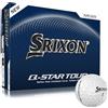 Srixon Q-STAR TOUR Pallina da golf con rivestimento in uretano ultrasottile di alta qualità | Spin Skin+ nuova generazione | Sensazione morbida | Tecnologia FastLayer Core | 12 pezzi