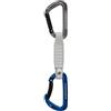 Mammut Workhorse Keylock 12 cm Quickdraw Straight Gate/Bent Gate, grigio-blu 12 cm