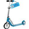 HUDORA Monopattino Little BigWheel - Monopattino in alluminio sicuro per bambini da 3 anni - Altezza regolabile e pieghevole, carico fino a 100kg - Monopattino stabile con grandi ruote