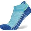 Balega Silver No-Show Calze da Corsa Atletica per Uomini e Donne (1 Paio) - Imbottite, Traspiranti, Assorbenti, Punta Senza Cuciture, Vestibilità Ergonomica, Cobalto,Taglia XL (EU 46-48.5)