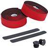BBB Cycling Nastro Manubrio da Bicicletta Antiscivolo Include Tappi di Chiusura per Manubri Handlebar Tape FlexRibbon BHT-14 200x3 cm Rosso