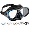 Cressi Focus Mask SIL Black/Frame Blue