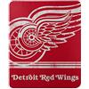 Northwest NHL Fade Away Stampato Plaid in Pile, 127 x 152,4 cm, Unisex, NW-214972, Red, 50 x 60 Inches