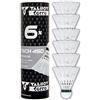 Talbot-Torro Badminton Shuttlecock Tech 450, 6 Pieces, in Premium Nylon