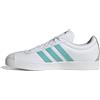 Adidas Unisex - Adulto Mercedes - AMG Petronas Formula One Team VL Court Base Shoes, Ftwr White/Semi Mint Rush/Core Black, 38 EU