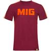 Valentino Rossi Vr46 Andrea Migno, Tshirt Uomo, Bordeaux, XL