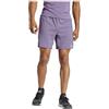 Adidas Pantaloncini Corti da Uomo HIIT Workout con 3 Strisce, L 17,8 cm