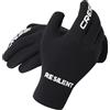 CRESSI Black Neoprene Gloves Resilient 3mm - Guanti per attività Subacquee in Neoprene 3mm, Nero, Unisex Adulto