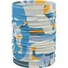 Buff| Scaldacollo Merino Lightweight Prints, Sciarpa multifunzionale, 100% Lana merino, Escursionismo, Outdoor, Sostenibile, Leggera, Fine, Multifunzionale, Taglia unica, Blu