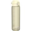 Ion8 Borraccia a Prova di Perdite, 500ml, Facile da Aprire, Serratura Sicura, Lavabile in Lavastoviglie, Senza BPA, Maniglia per il Trasporto, Adatta a Portabicchieri, Facile Pulizia, Bianco Crema