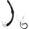 Mares Snorkel @, Boccaglio Immersione Adulto - Unisex, Nero