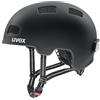 uvex City 4 - Casco de Bicicleta Ligero para Adultos - Ajuste de Talla individualizado - Forro Interior Lavable - Black Matt - 58-61 cm