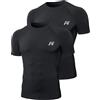 MEETWEE Maglietta Compressione Uomo Traspirante,Manica Lunga/Corta Palestra,Running,Ciclismo,Sport Intensi