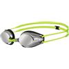 ARENA Tracks Junior Mirror Occhialini Nuoto da Gara Anti-Appannamento per Bambini, Occhialini Piscina con Protezione UV, 4 Ponti Nasali Intercambiabili, Guarnizioni in Silicone