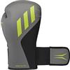 adidas Guanti da boxe Tilt 150, Grigio/Nero, 10 oz EU